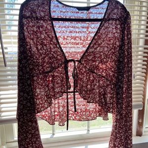 Floral long sleeve